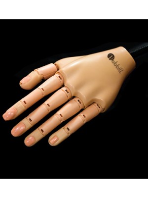 Mão treino para unhas de gel